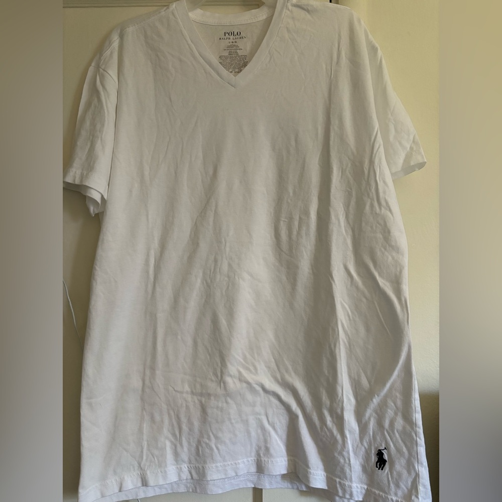 Polo Ralph Lauren White Short Sleeve Tee